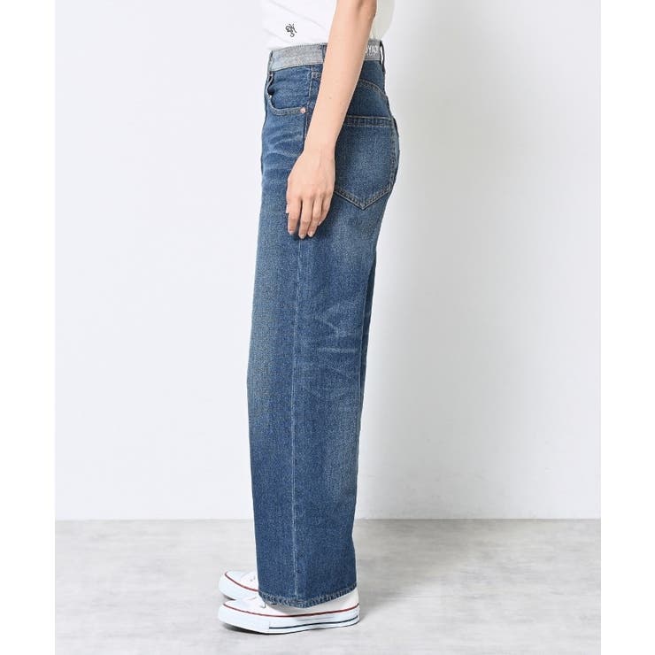 【ユニセックス・洗える】ワイドデニム | Dessin | 詳細画像10 