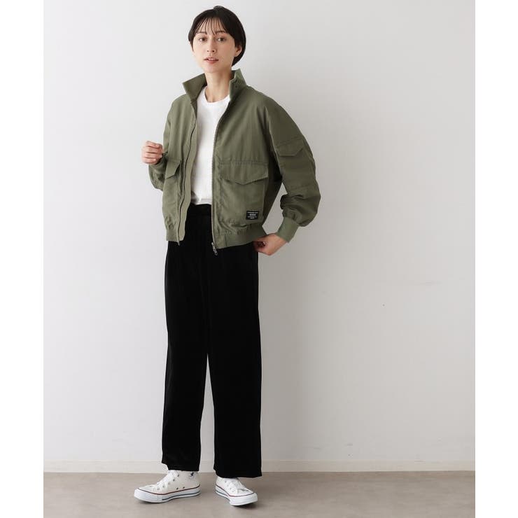 【ユニセックス・軽量】ナイロンブルゾン | Dessin | 詳細画像3 