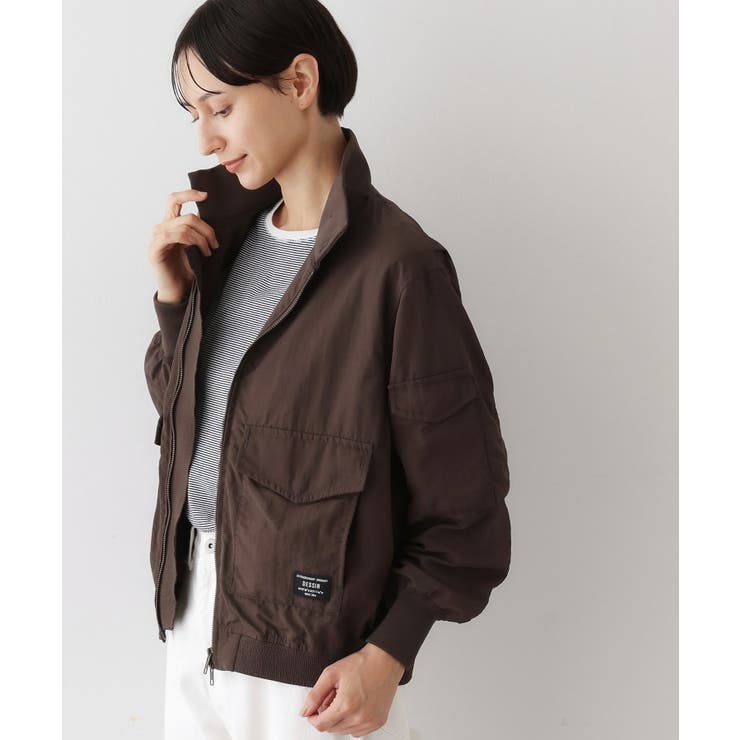 【ユニセックス・軽量】ナイロンブルゾン | Dessin | 詳細画像5 