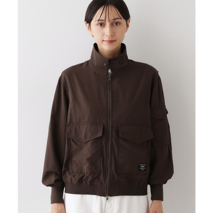 【ユニセックス・軽量】ナイロンブルゾン | Dessin | 詳細画像9 