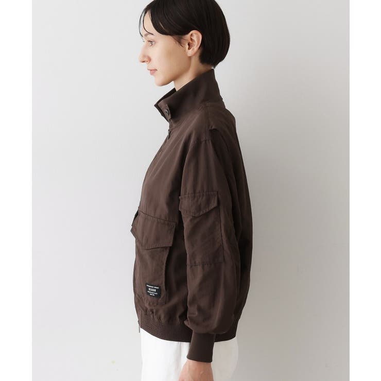 【ユニセックス・軽量】ナイロンブルゾン | Dessin | 詳細画像10 