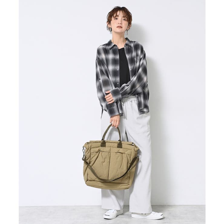 【ユニセックス/2WAY/A4収納可】中綿入りトートバッグ | Dessin | 詳細画像6 