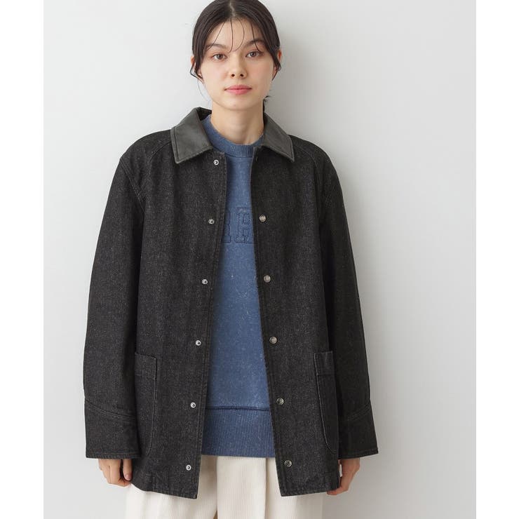 【ユニセックス/洗える】バイカラージャケット | Dessin | 詳細画像5 