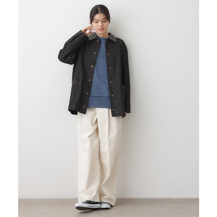 【ユニセックス/洗える】バイカラージャケット | Dessin | 詳細画像7 