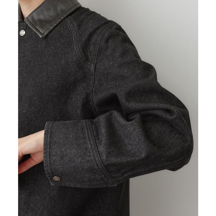 【ユニセックス/洗える】バイカラージャケット | Dessin | 詳細画像13 