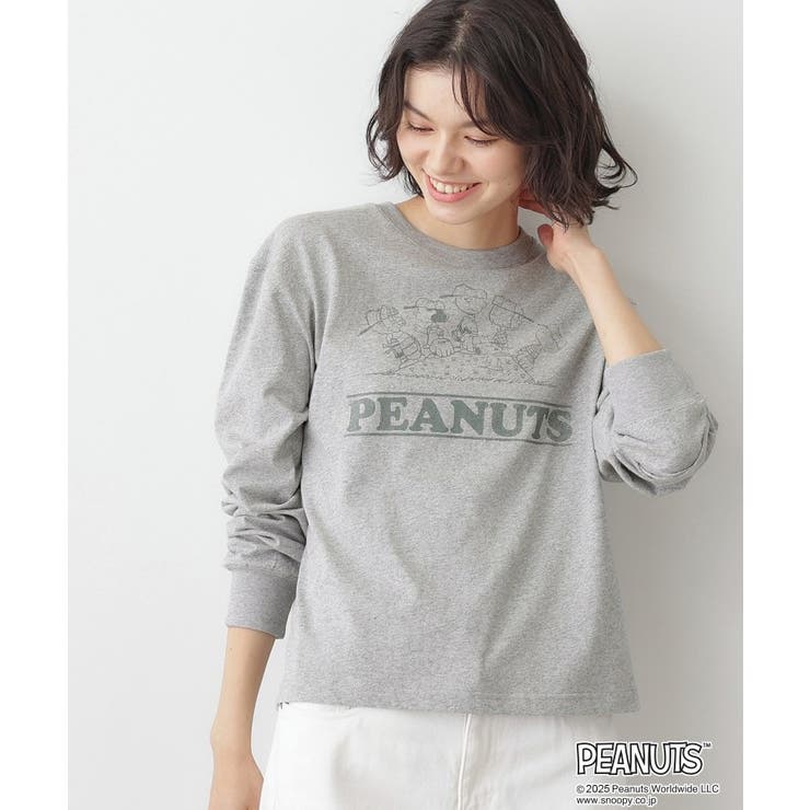 PEANUTSロングTシャツ | Dessin | 詳細画像5 