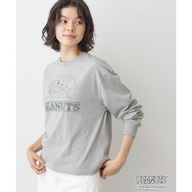 PEANUTSロングTシャツ | Dessin | 詳細画像6 