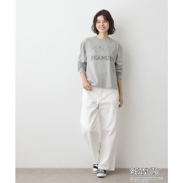PEANUTSロングTシャツ | Dessin | 詳細画像7 