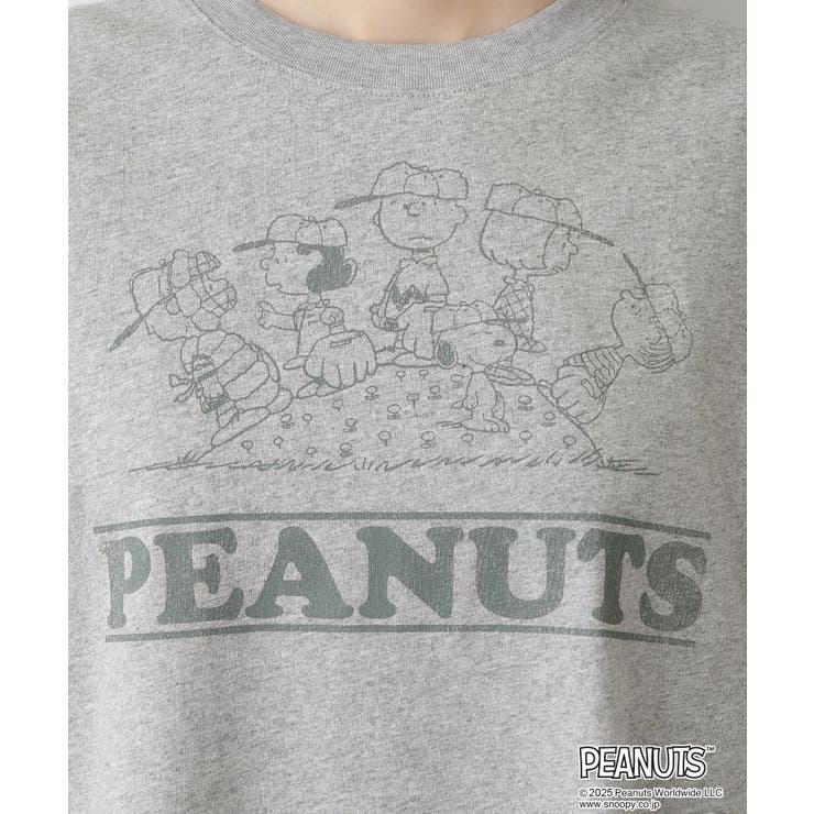PEANUTSロングTシャツ | Dessin | 詳細画像8 