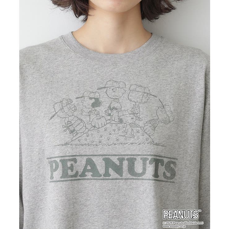 PEANUTSロングTシャツ | Dessin | 詳細画像16 