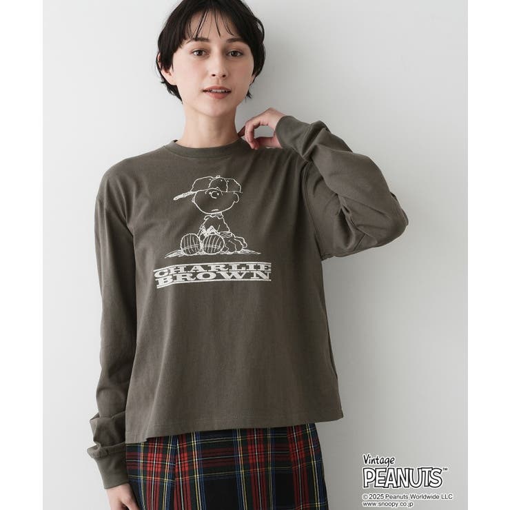 PEANUTSロングTシャツ | Dessin | 詳細画像10 
