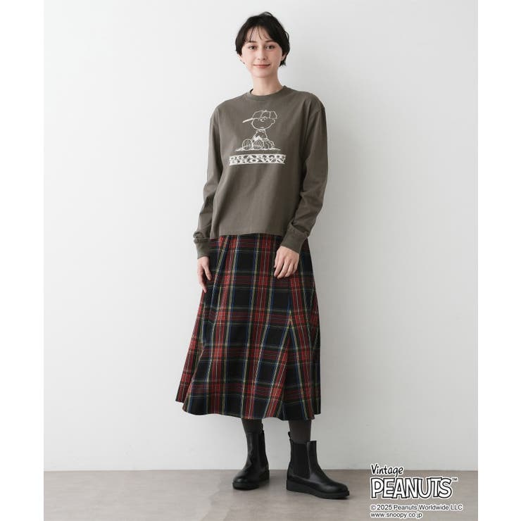 PEANUTSロングTシャツ | Dessin | 詳細画像11 