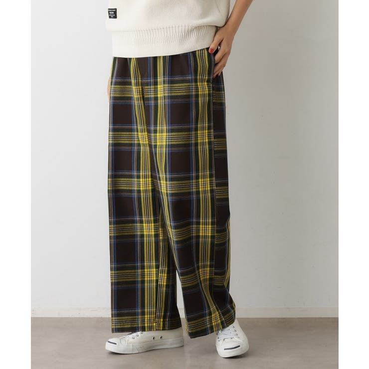 【ユニセックス/ウエストゴム】チェック柄パンツ | Dessin | 詳細画像6 