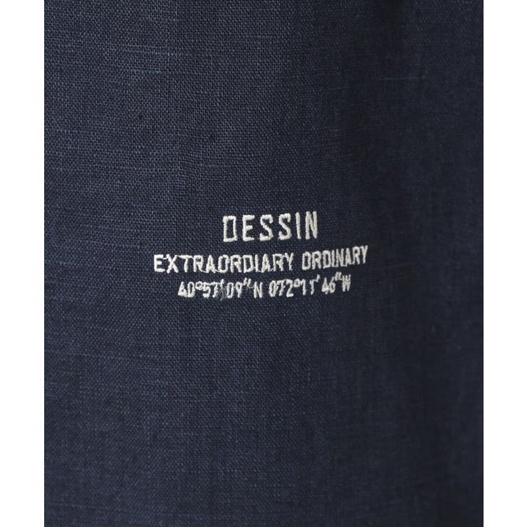 【ユニセックス】リネンシャツ | Dessin | 詳細画像8 