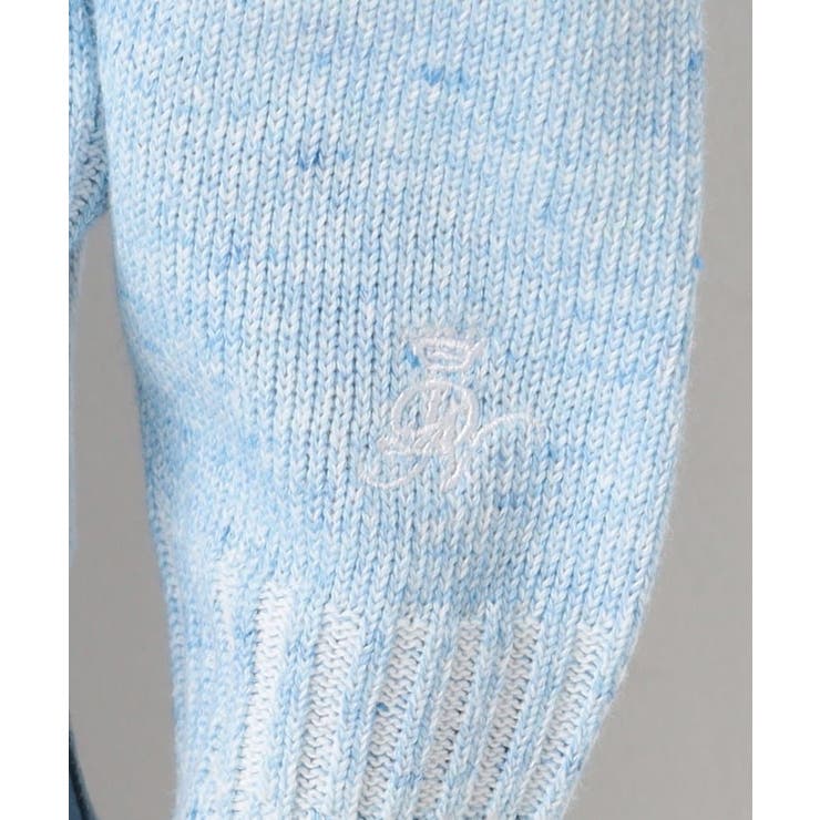 【ユニセックス】コットンリネン杢ニット | Dessin | 詳細画像8 