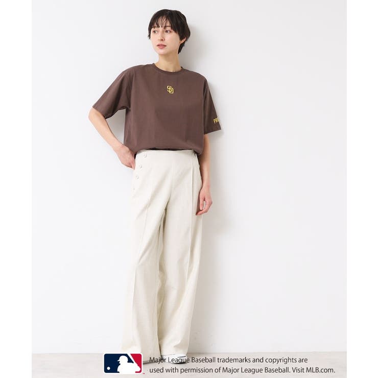 【ユニセックス】MLB/ロゴ入りTシャツ | Dessin | 詳細画像7 