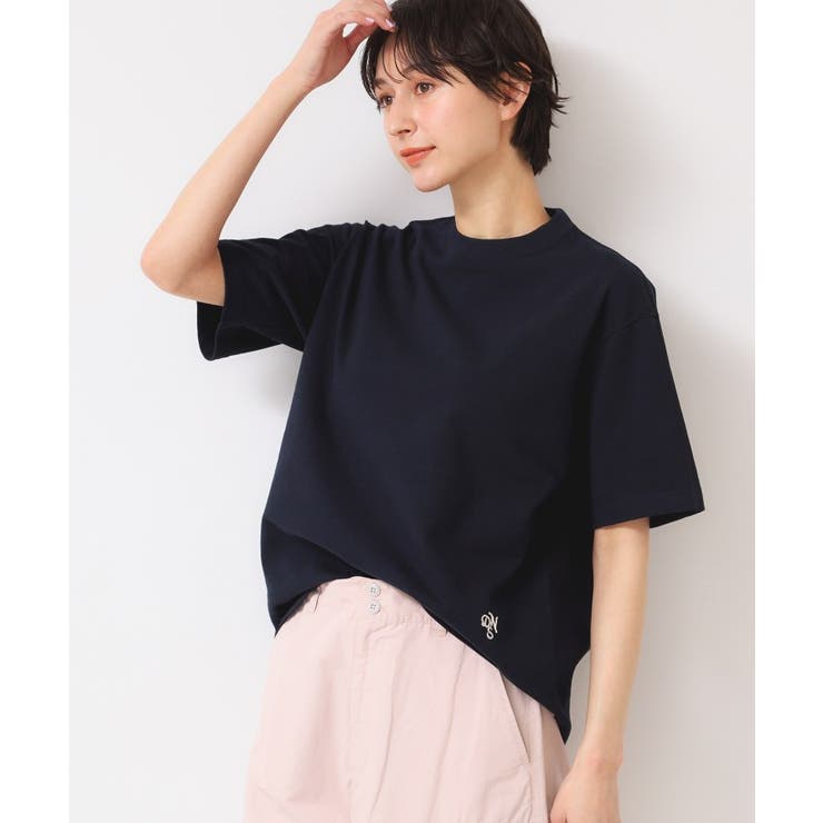 ネイビー(094) | 【ユニセックス】Tシャツ（和歌山ラフィ天竺） | Dessin