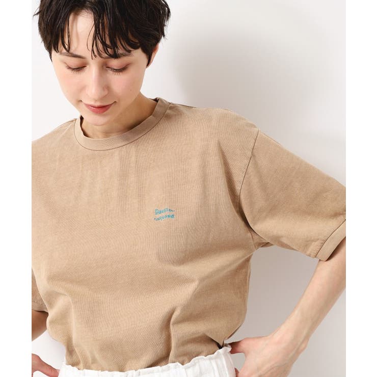 【ユニセックス・洗える】ワンポイントTシャツ | Dessin | 詳細画像9 