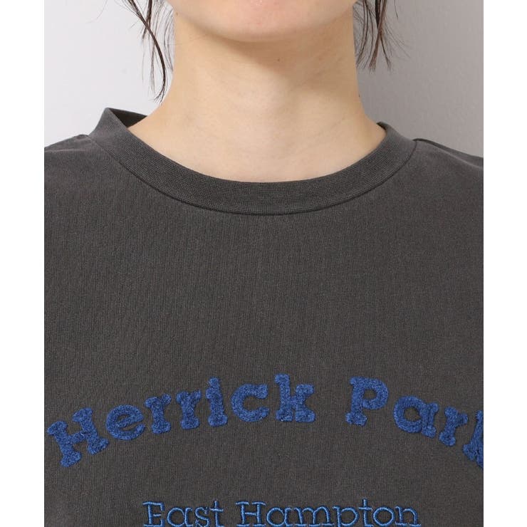 【ユニセックス・洗える】ピグメントロゴTシャツ | Dessin | 詳細画像16 