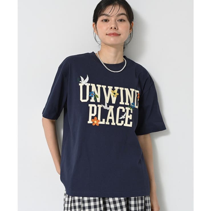 ロゴ刺繍Tシャツ | Dessin | 詳細画像5 