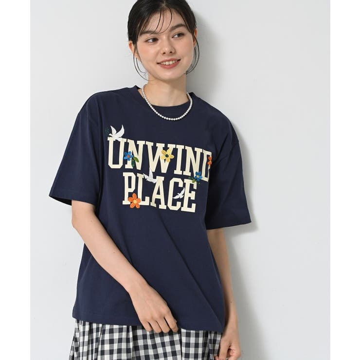 ロゴ刺繍Tシャツ | Dessin | 詳細画像6 