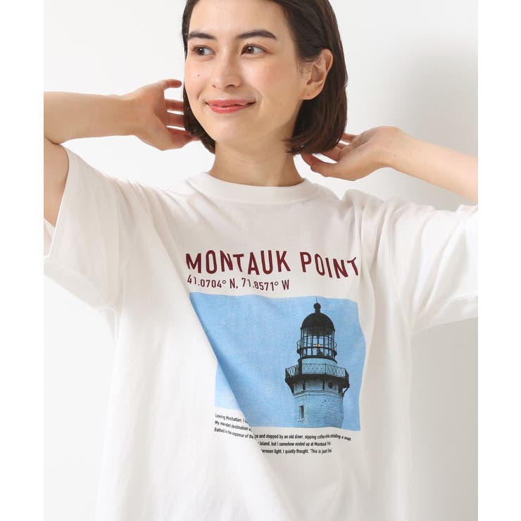 【ユニセックス・洗える】オーガニックコットンロゴ入りTシャツ | Dessin | 詳細画像1 