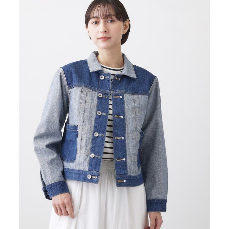 【ユニセックス/2WAY】リバーシブルデニムジャケット | Dessin | 詳細画像7 