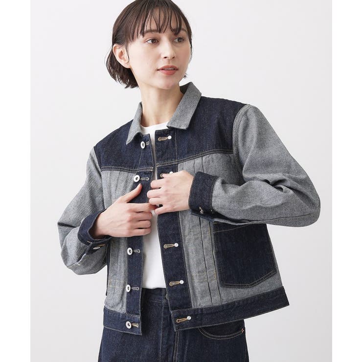【ユニセックス/2WAY】リバーシブルデニムジャケット | Dessin | 詳細画像13 
