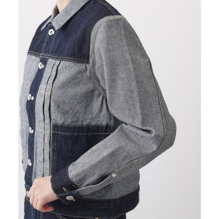 【ユニセックス/2WAY】リバーシブルデニムジャケット | Dessin | 詳細画像23 