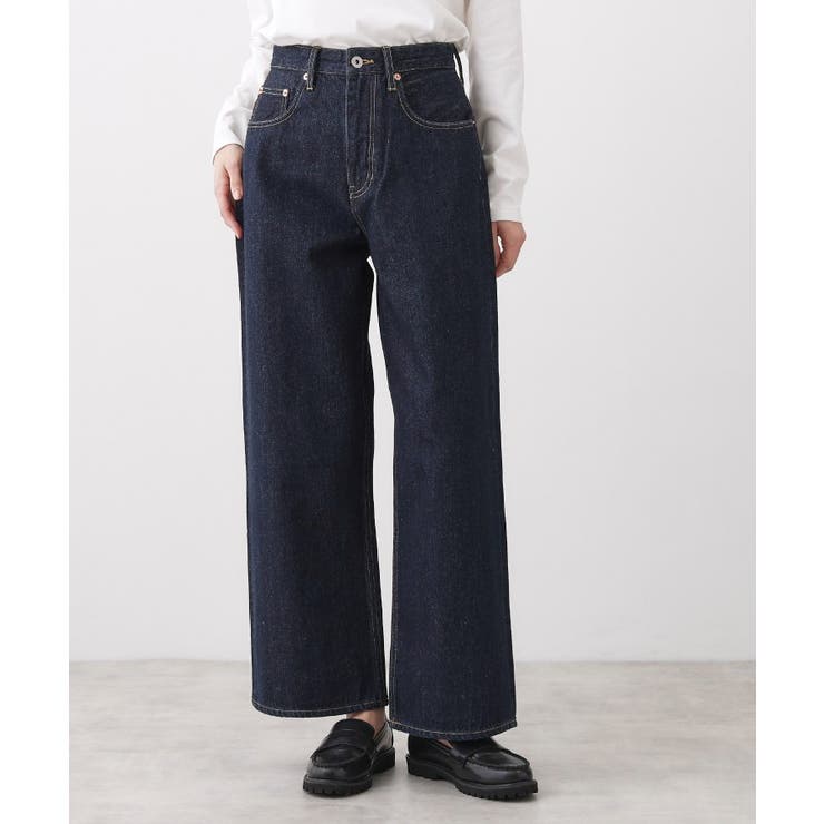 【ユニセックス/洗える】ワイドシルエット12OZデニム | Dessin | 詳細画像10 