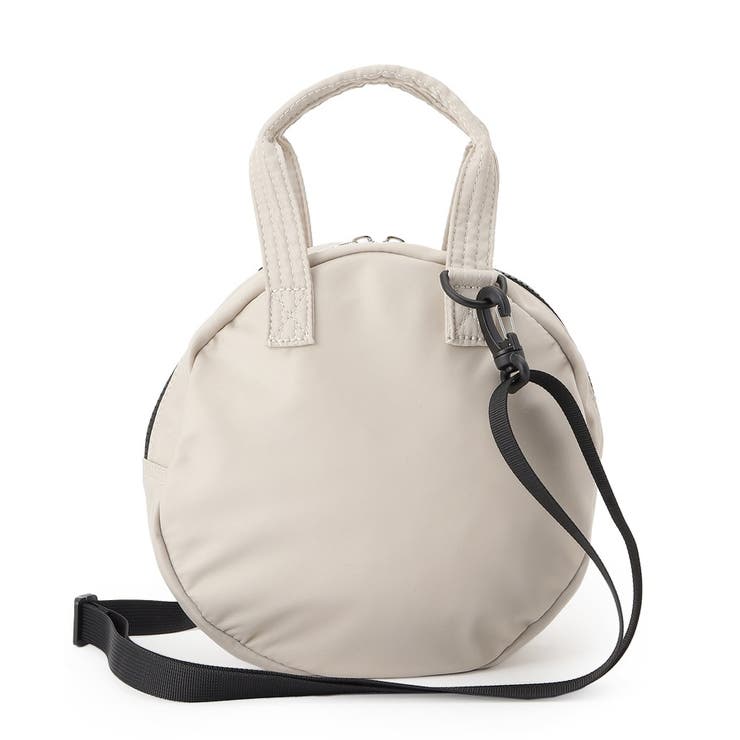 【ユニセックス/軽量】ポリエステルラウンド型２WAYショルダーバッグ | Dessin | 詳細画像8 