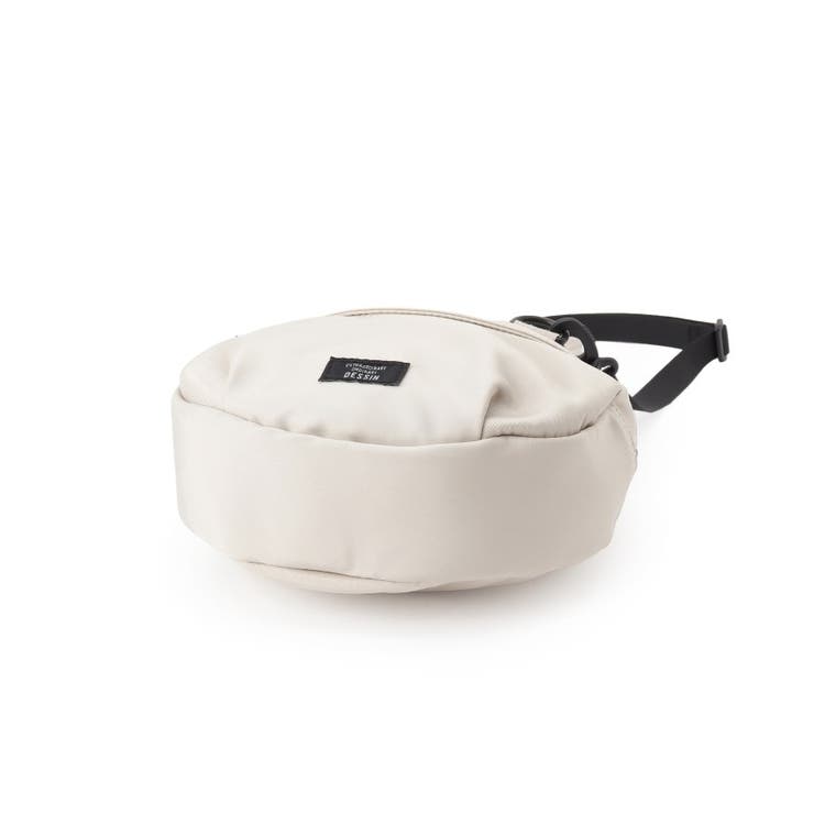 【ユニセックス/軽量】ポリエステルラウンド型２WAYショルダーバッグ | Dessin | 詳細画像9 