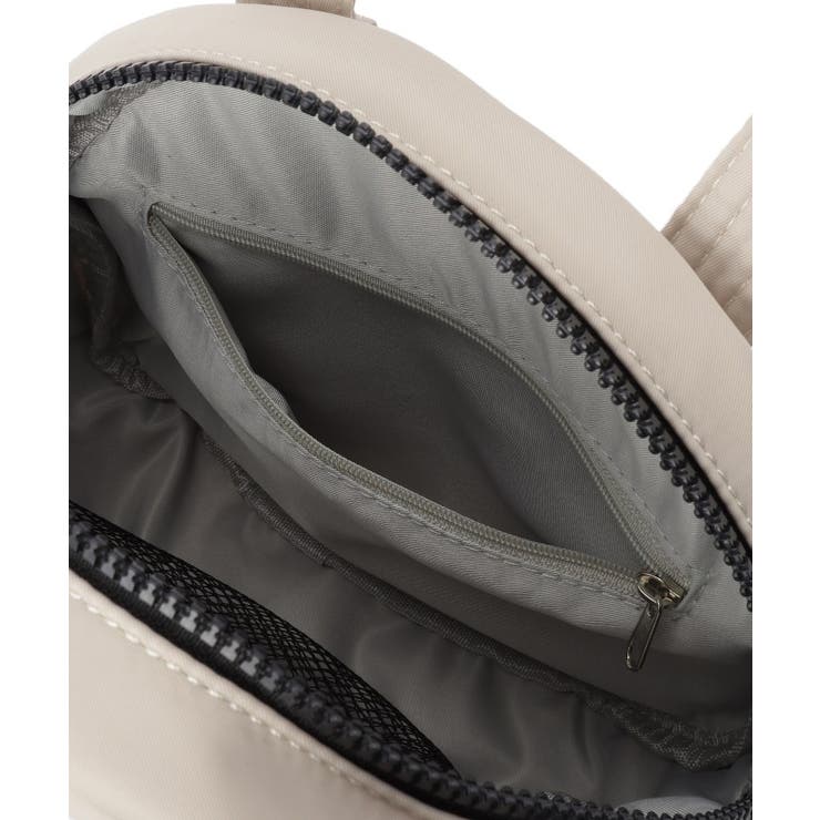 【ユニセックス/軽量】ポリエステルラウンド型２WAYショルダーバッグ | Dessin | 詳細画像14 