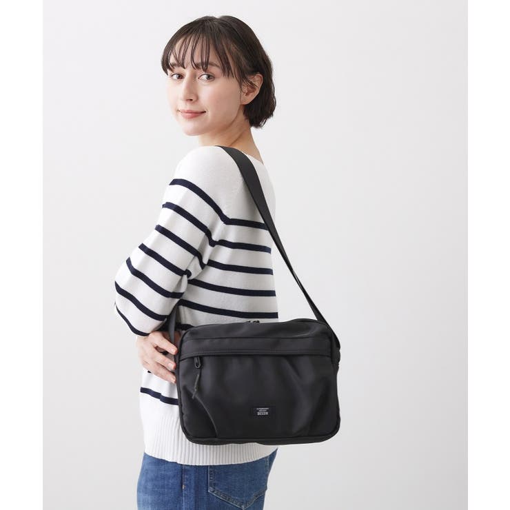 【ユニセックス/軽量】ポリエステルショルダーバッグ | Dessin | 詳細画像1 