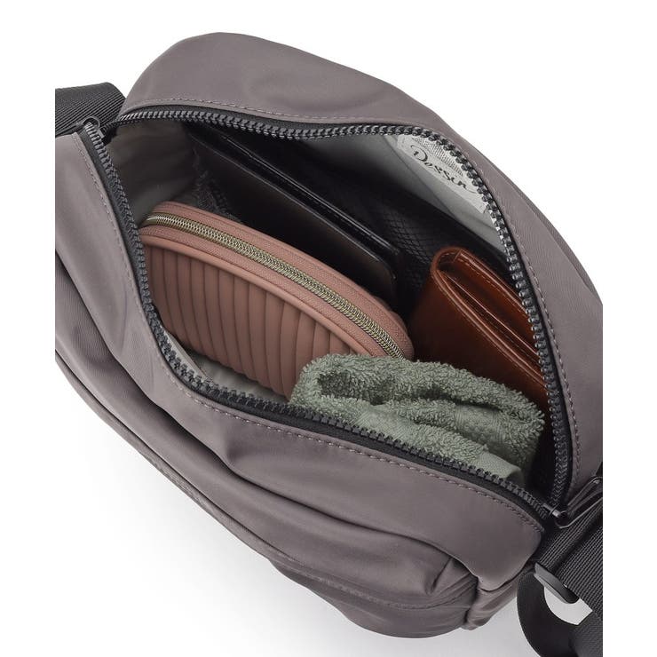 【ユニセックス/軽量】ポリエステルショルダーバッグ | Dessin | 詳細画像16 