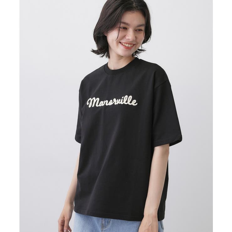 ロゴ刺繍ミニ裏毛Ｔシャツ | Dessin | 詳細画像6 