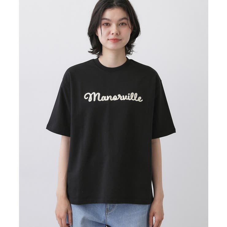 ロゴ刺繍ミニ裏毛Ｔシャツ | Dessin | 詳細画像9 
