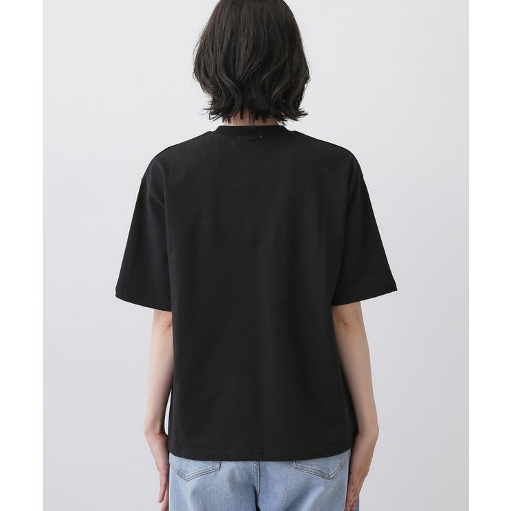 ロゴ刺繍ミニ裏毛Ｔシャツ | Dessin | 詳細画像11 