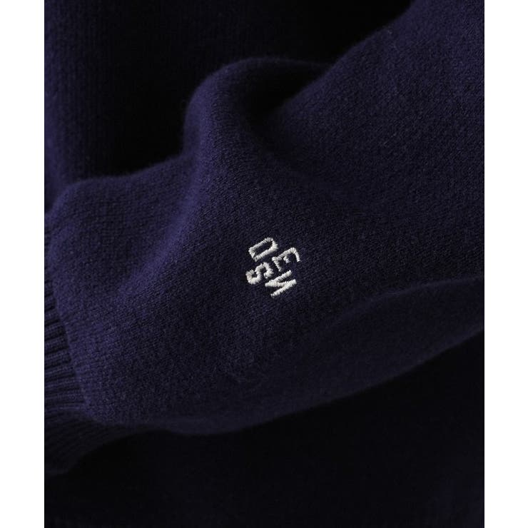 【ユニセックス/洗える】ロゴ刺繍入りコットンジャカード | Dessin | 詳細画像18 