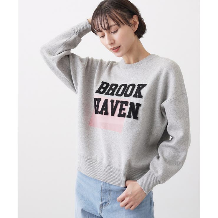 【ユニセックス/洗える】ロゴコットンジャカード | Dessin | 詳細画像10 