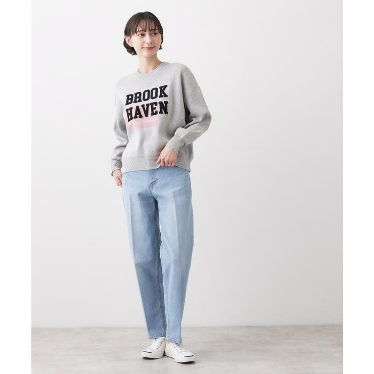 【ユニセックス/洗える】ロゴコットンジャカード | Dessin | 詳細画像11 