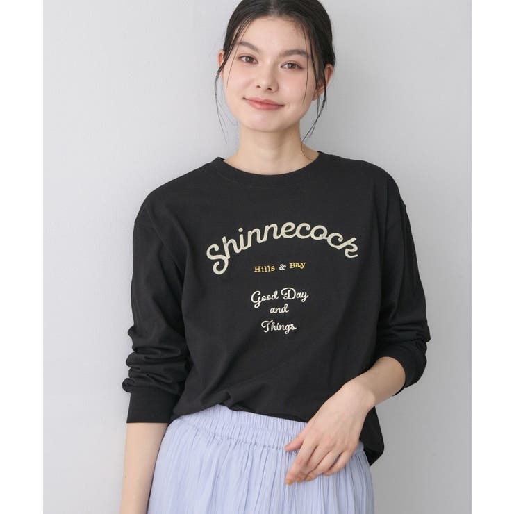 【洗える】コットンロゴロングTシャツ | Dessin | 詳細画像9 