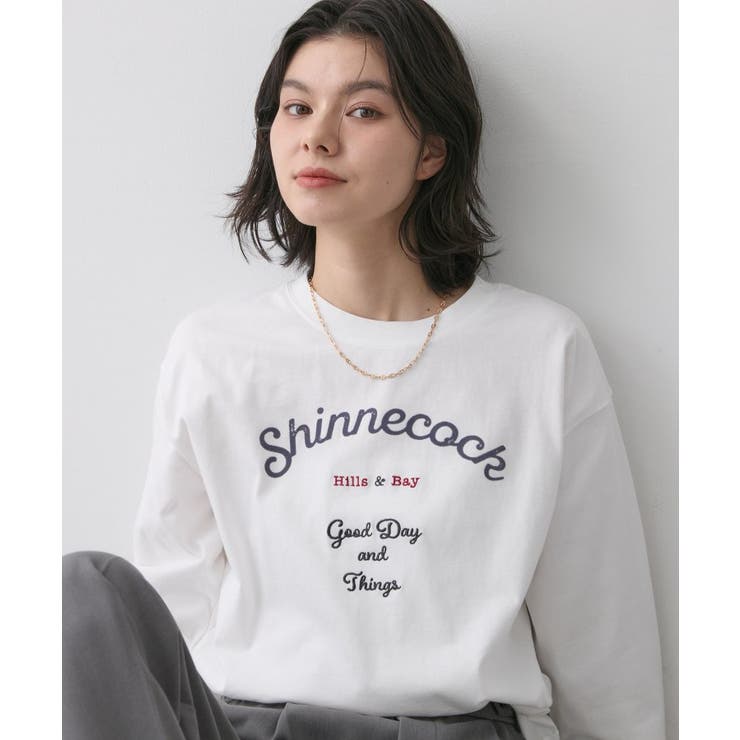 【洗える】コットンロゴロングTシャツ | Dessin | 詳細画像13 