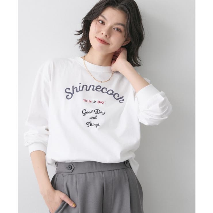 【洗える】コットンロゴロングTシャツ | Dessin | 詳細画像14 