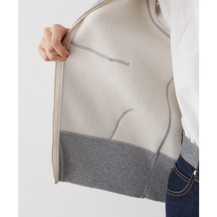 【ユニセックス/洗える】吊り裏毛フーデッドスウェット | Dessin | 詳細画像19 