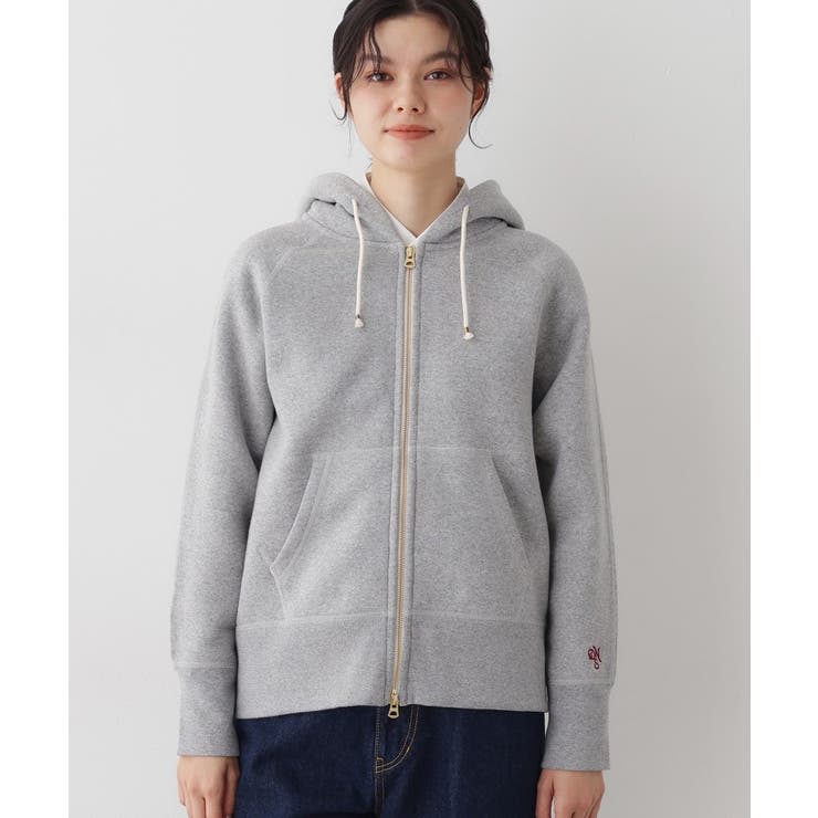 【ユニセックス/洗える】吊り裏毛フーデッドスウェット | Dessin | 詳細画像13 