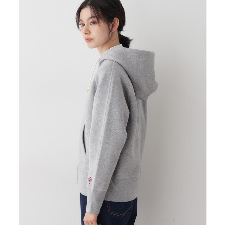 【ユニセックス/洗える】吊り裏毛フーデッドスウェット | Dessin | 詳細画像14 