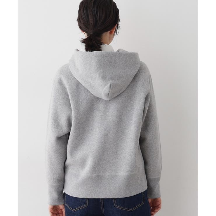 【ユニセックス/洗える】吊り裏毛フーデッドスウェット | Dessin | 詳細画像15 