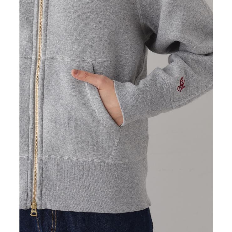 【ユニセックス/洗える】吊り裏毛フーデッドスウェット | Dessin | 詳細画像18 