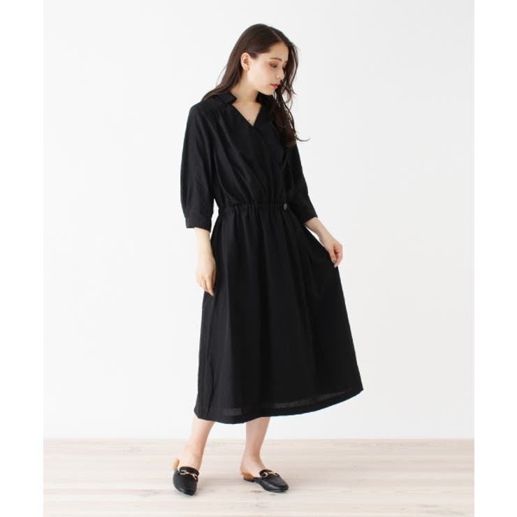 Web限定サイズあり カシュクールシャツワンピース 品番 Wrdw Grove グローブ のレディースファッション通販 Shoplist ショップリスト